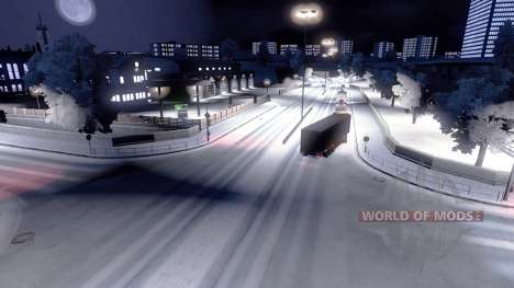 Pleno inverno para Euro Truck Simulator 2