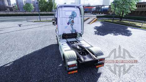 Cor-bob Esponja - caminhão Scania para Euro Truck Simulator 2
