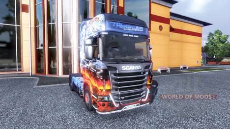 Cor-Smokey and the Bandit - caminhão Scania para Euro Truck Simulator 2