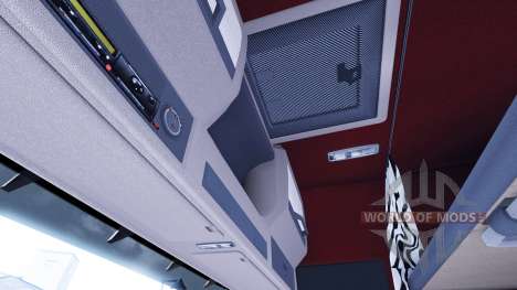 Novo interior para a Volvo tagaca para Euro Truck Simulator 2