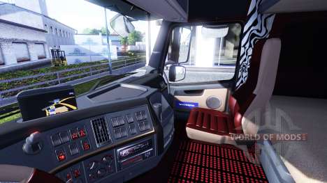 Novo interior para a Volvo tagaca para Euro Truck Simulator 2
