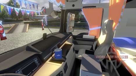 Novo interior para o HOMEM tagaca para Euro Truck Simulator 2