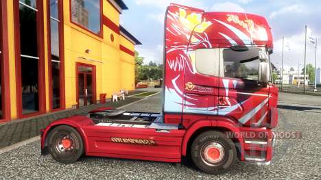 Cor-Irmãos Liotti - caminhão Scania para Euro Truck Simulator 2