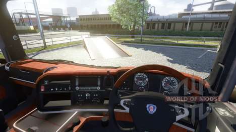 Interior para a Scania-Madeira- para Euro Truck Simulator 2