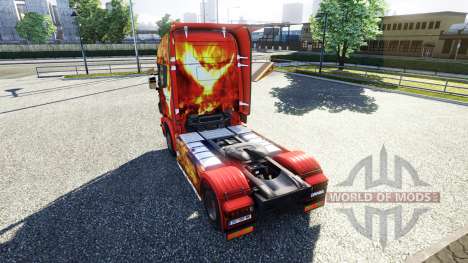 Cor-Phoenix - em trator Scania para Euro Truck Simulator 2