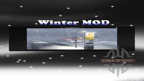 Pleno inverno para Euro Truck Simulator 2