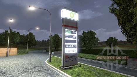 POSTO DE GASOLINA DA BP para Euro Truck Simulator 2