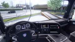 Interior para a Scania-Couro- para Euro Truck Simulator 2