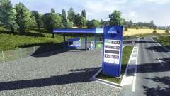 Posto de gasolina de Aral para Euro Truck Simulator 2