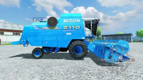 Bizon Z 110 blue para Farming Simulator 2013