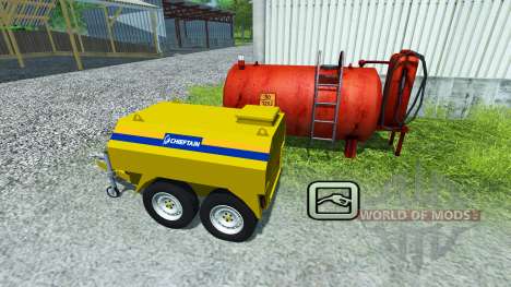 Reboque-tanque Chefe para Farming Simulator 2013