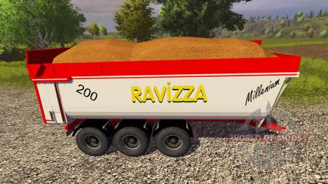 Reboques Ravizza Millenium 8200 para Farming Simulator 2013