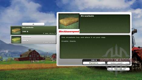 A compra de fardos para Farming Simulator 2013