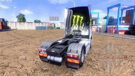 Cor-Monster Energy - caminhão Volvo para Euro Truck Simulator 2