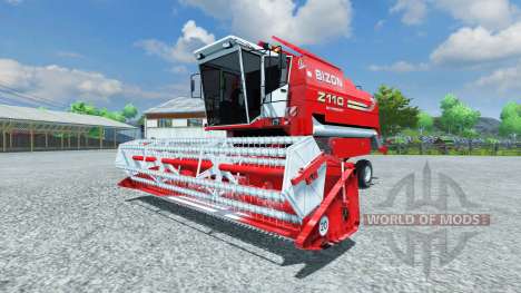 Bizon Z 110 red para Farming Simulator 2013