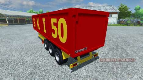 O semi-reboque Schmitz ESQUI 50 para Farming Simulator 2013