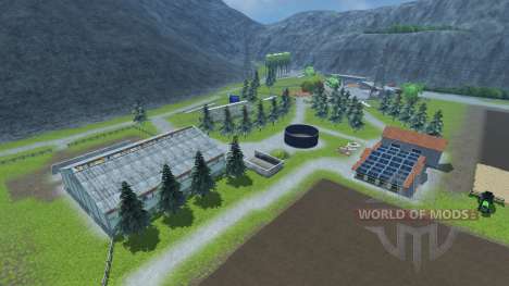 Fazenda de pequeno porte para Farming Simulator 2013