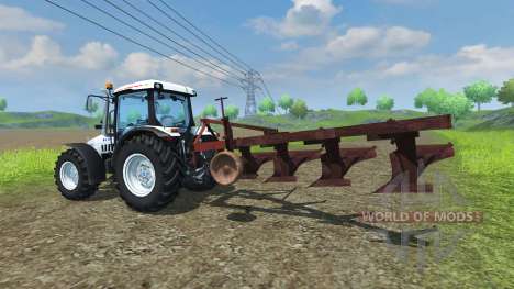 O arado PLN-4-35 para Farming Simulator 2013