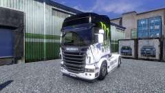 Cor-Monster Energy - caminhão Scania para Euro Truck Simulator 2