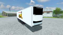 Semi-refrigerados KRONE Koffer Legal Forro para Farming Simulator 2013