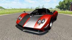 Pagani Zonda Cinque Roadster 2009 para BeamNG Drive