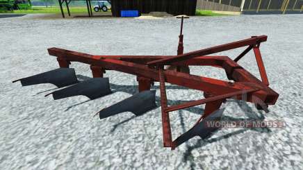 O arado PLN-4-35 para Farming Simulator 2013