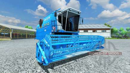 Bizon Z 110 blue para Farming Simulator 2013