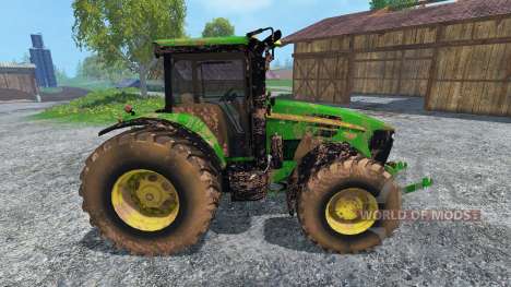 John Deere 7930 dirt para Farming Simulator 2015