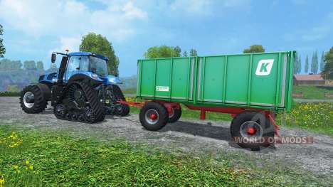 Case Trailer Attacher v3.0 para Farming Simulator 2015