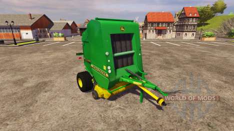 Enfardadeira John Deere 590 v2.0 para Farming Simulator 2013