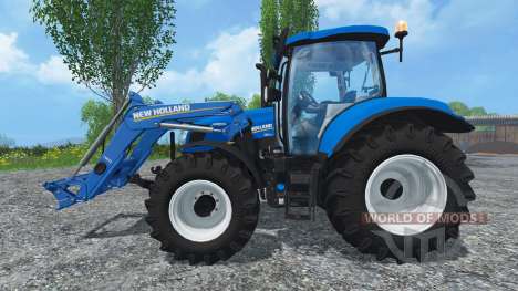 New Holland T6.160 Ohne Glanz para Farming Simulator 2015