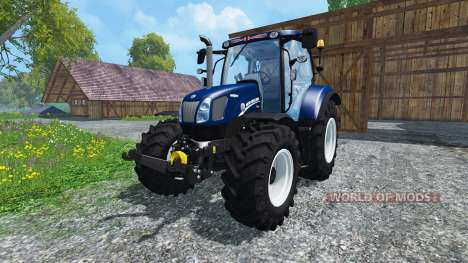 New Holland T6.160 Blue Power v1.1 para Farming Simulator 2015