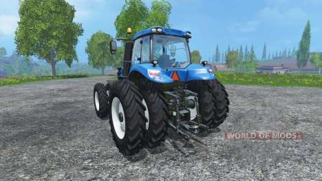 New Holland T8.320 dualrow para Farming Simulator 2015