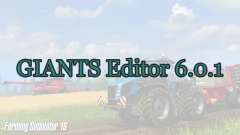 GIANTS Editor 6.0.1 para Farming Simulator 2015