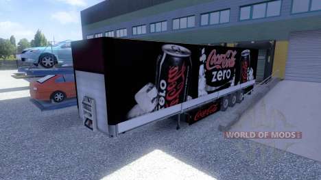 Skins-Winston & Coca-Cola - reboques para Euro Truck Simulator 2