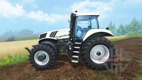 New Holland T8.435 Ultra White v1.31 para Farming Simulator 2015