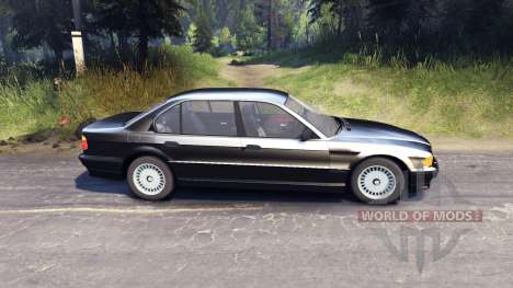 BMW 750Li E38 para Spin Tires