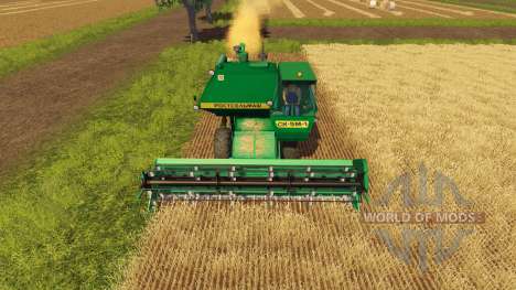 СК 5М 1 Hива ПУН verde para Farming Simulator 2013