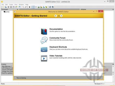 GIANTS Editor v5.5.2 64bit para Farming Simulator 2013