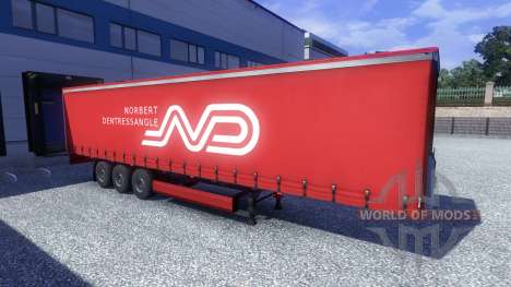 Pak pinturas para os reboques para Euro Truck Simulator 2
