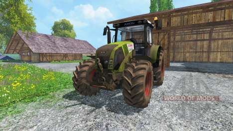 CLAAS Axion 820 v4.0 dirt para Farming Simulator 2015
