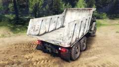 O corpo do caminhão Ural para Spin Tires