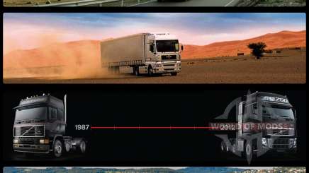 Telas de inicialização para Euro Truck Simulator 2