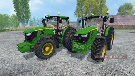John Deere 6170R and 6210R v2.0 para Farming Simulator 2015
