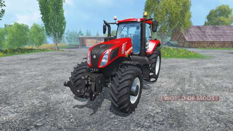 New Holland T8.435 Rot para Farming Simulator 2015