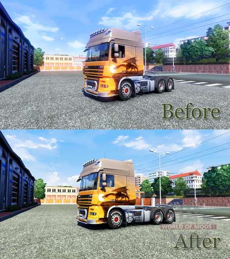HDR melhoria para Euro Truck Simulator 2