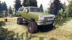 Dodge Ramcharger II 1991 green para Spin Tires