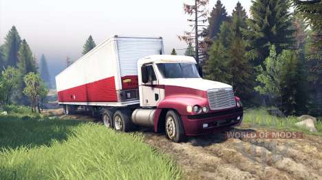Freightliner Century Class Day Cab para Spin Tires