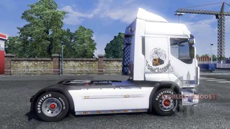 Sreen do Limiar no tractor Renault para Euro Truck Simulator 2