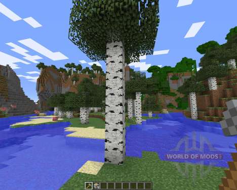 Whole Tree Axe para Minecraft